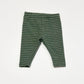 Green striped leggings - Size 0000