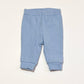 Blue ribbed pants - Size 0000