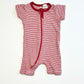 Striped zip romper - Size 0000