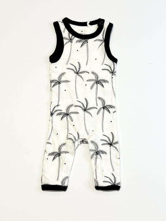 Palm trees romper - Size 0000