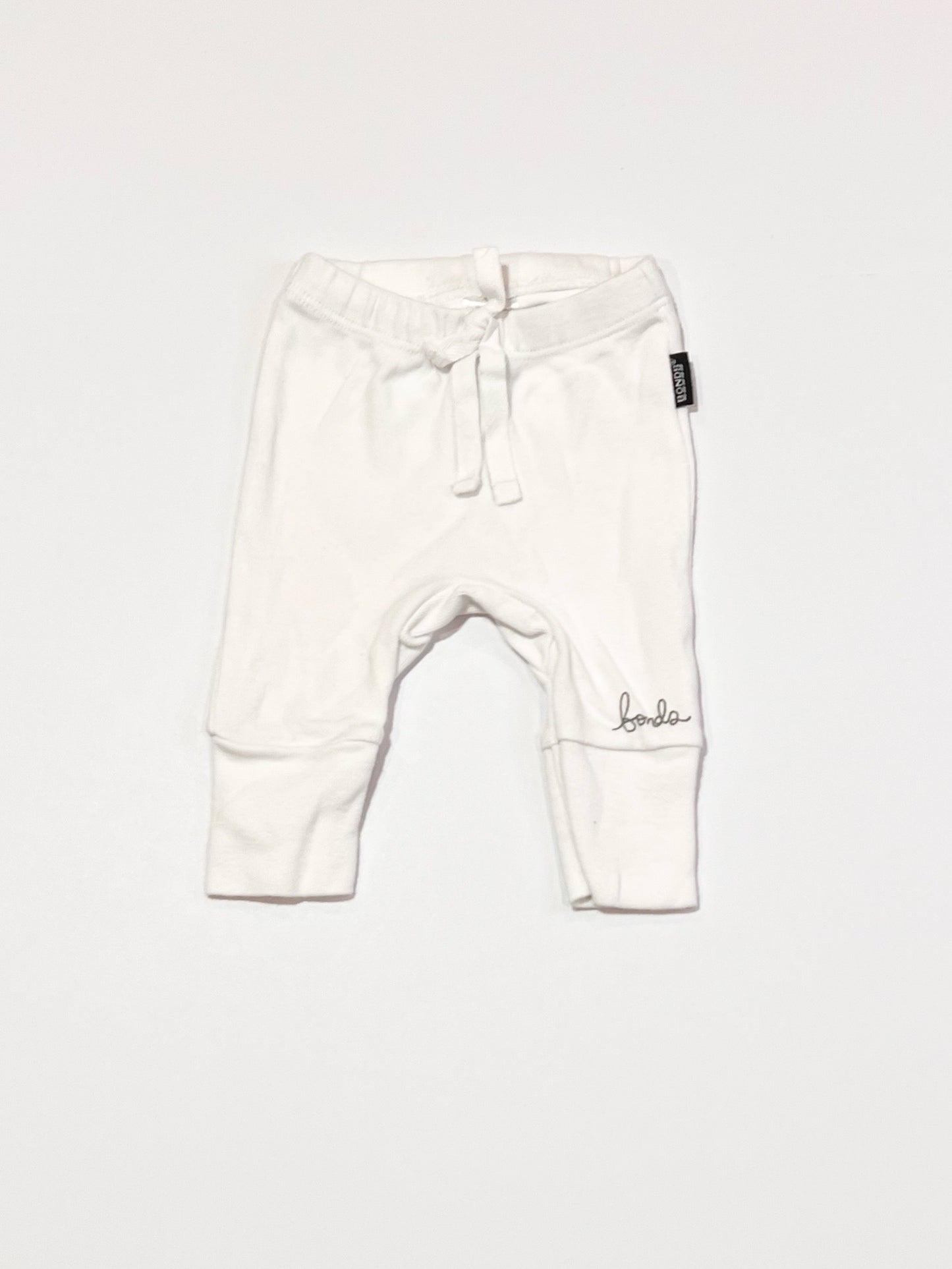 White ribbed pants - Size 0000