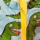 Dinosaurs zip romper - Size 0000