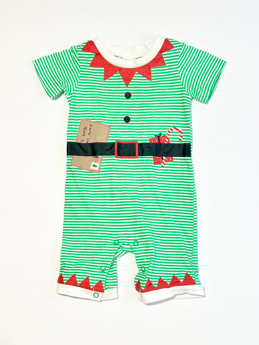 Christmas elf romper - Size 0