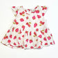 Strawberry cotton top - Size 9-12 months