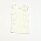 White ribbed singlet - Size 1.5-2.5 kg