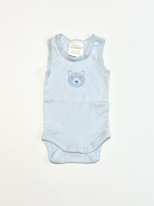 Blue bear bodysuit - Size 00000