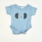 Blue elephant bodysuit - Size 00000