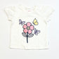 White flower tee - Size 0