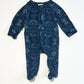 Navy zip onesie - Size 00000