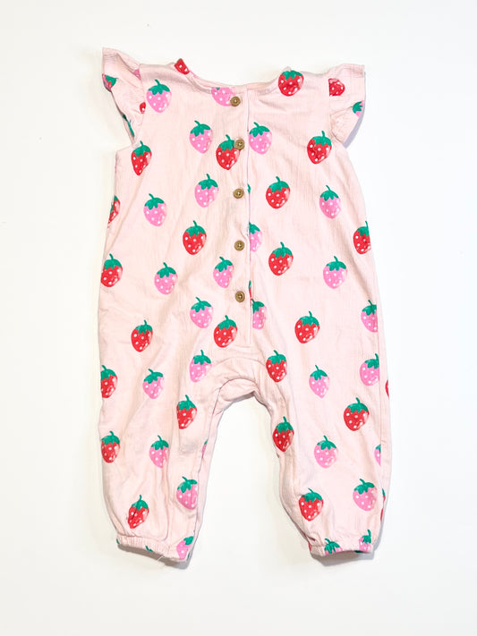 Strawberry jumpsuit - Size 0