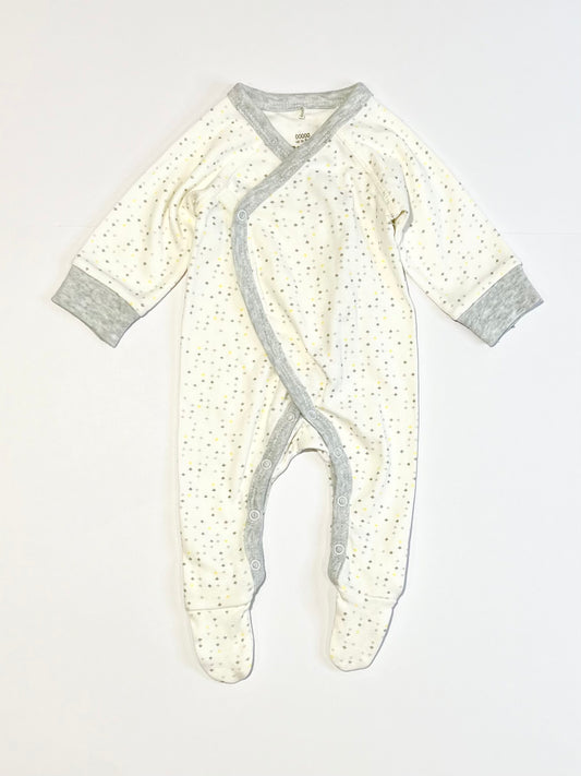 Ribbed diamonds onesie - Size 00000