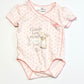 Pink bunny bodysuit - Size 0