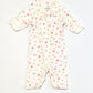 Ribbed pink onesie - Size 2.5-3.5 kg