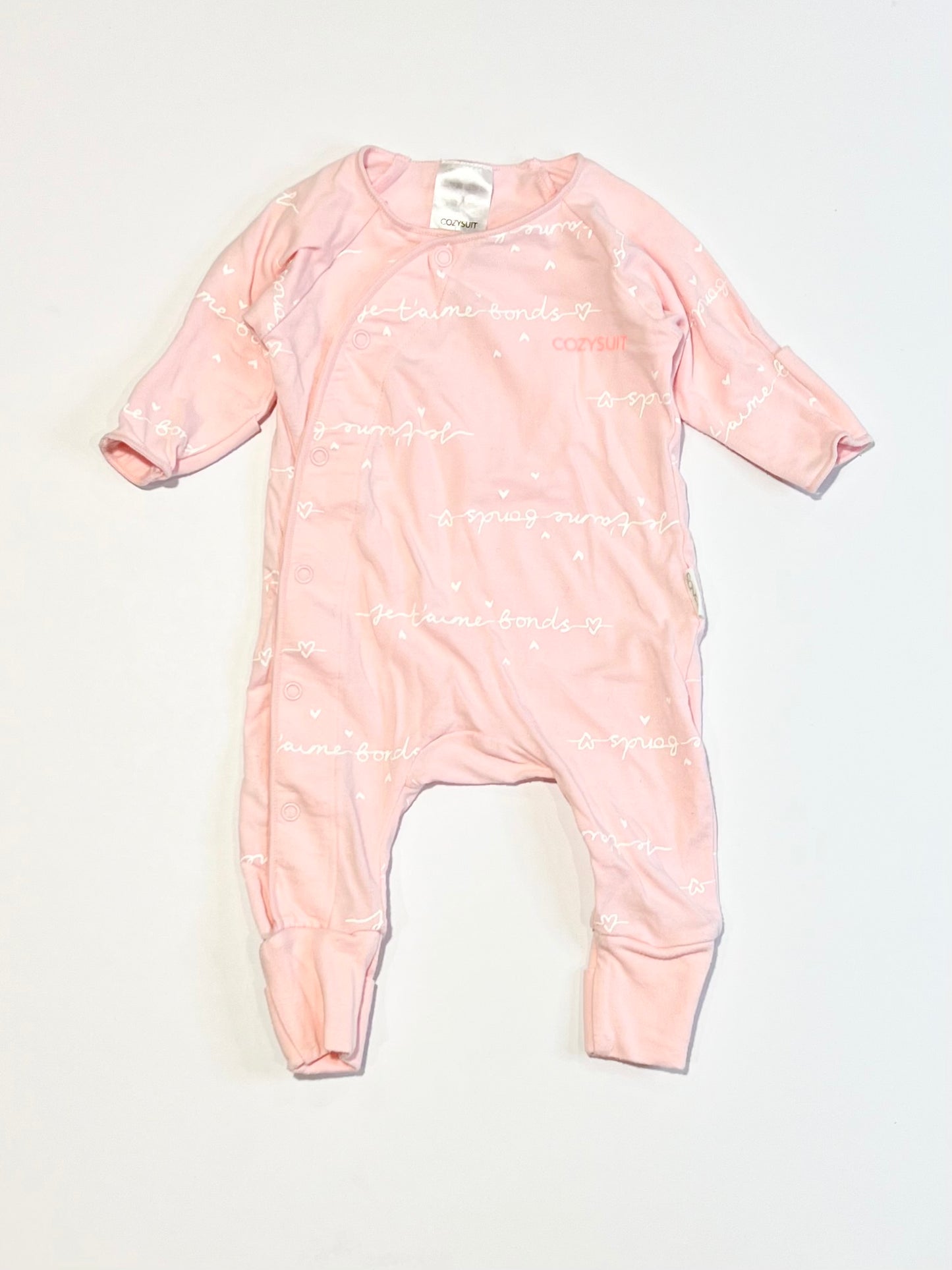 Pink Cosysuit - Size 00000