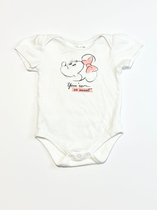 Minnie bodysuit - Size 6-9 months