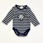 Striped monkey bodysuit - Size 0000