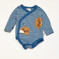 Striped wrap bodysuit - Size 0000
