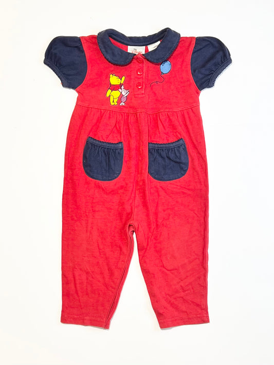 Vintage Winnie the Pooh romper - Size 6 months