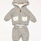 Grey bear tracksuit - Size 0000