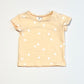 Peach spotty tee - Size 0000