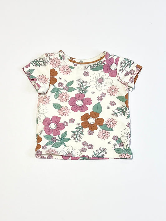 Floral tee - Size 0000