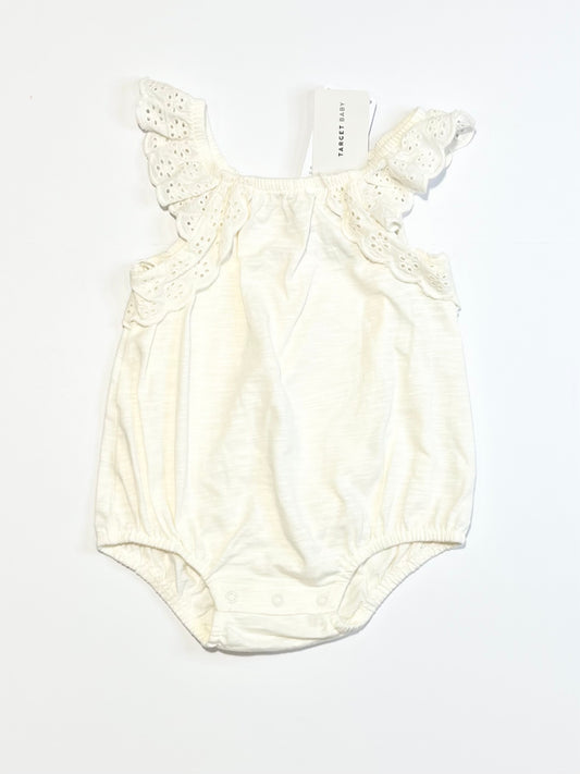 White bubblesuit brand new - Size 0