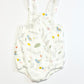 Leafy muslin romper - Size 0