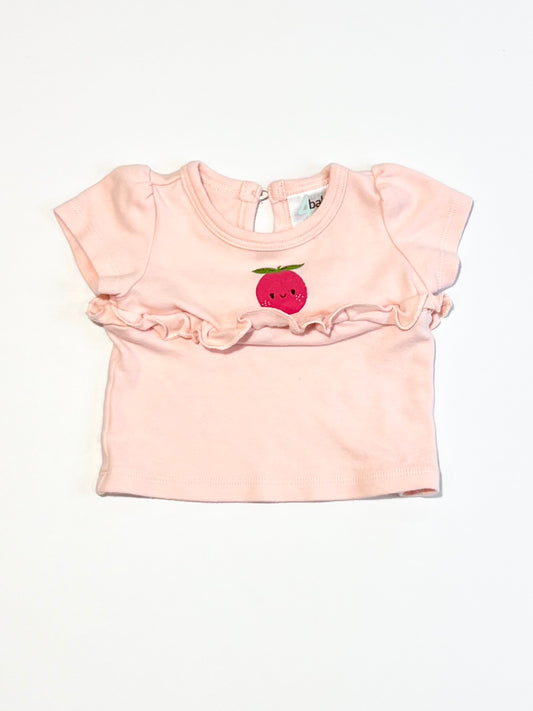 Ruffle apple tee - Size 0000