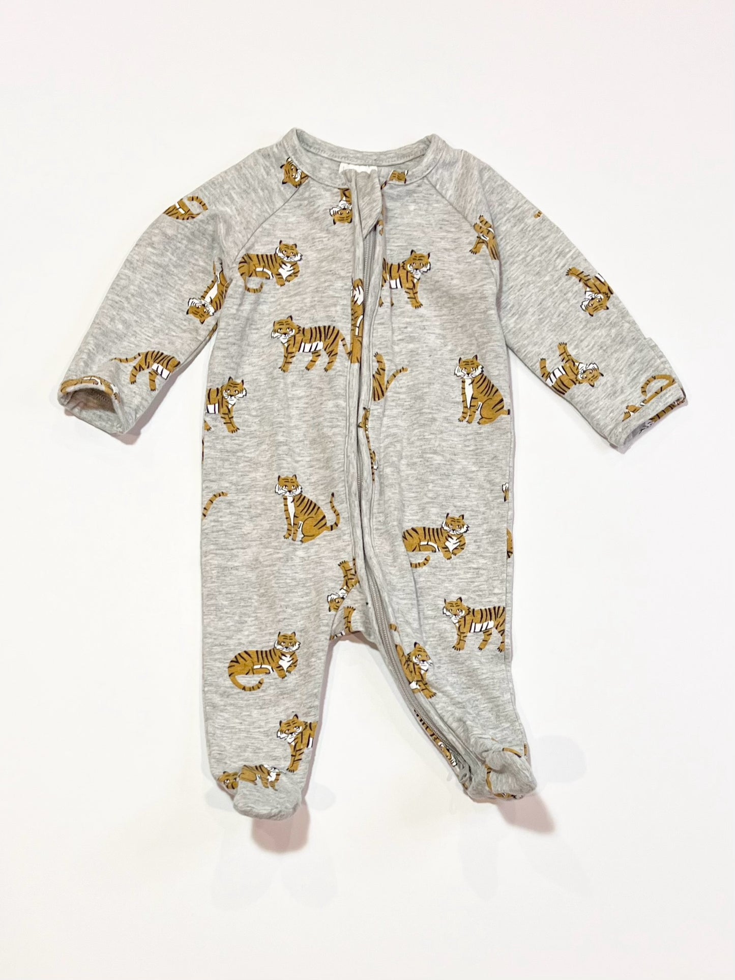 Tigers zip onesie - Size 0000
