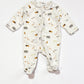 Animals zip onesie - Size 0000