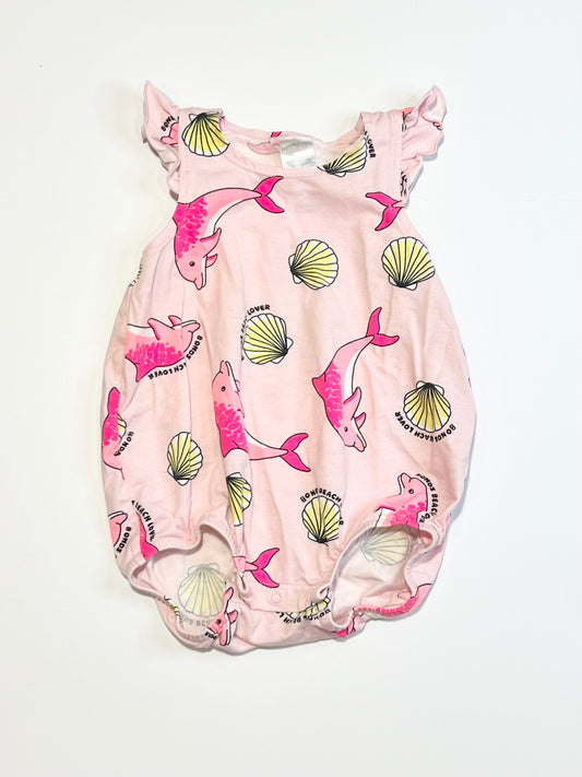 Dolphins bubblesuit - Size 0