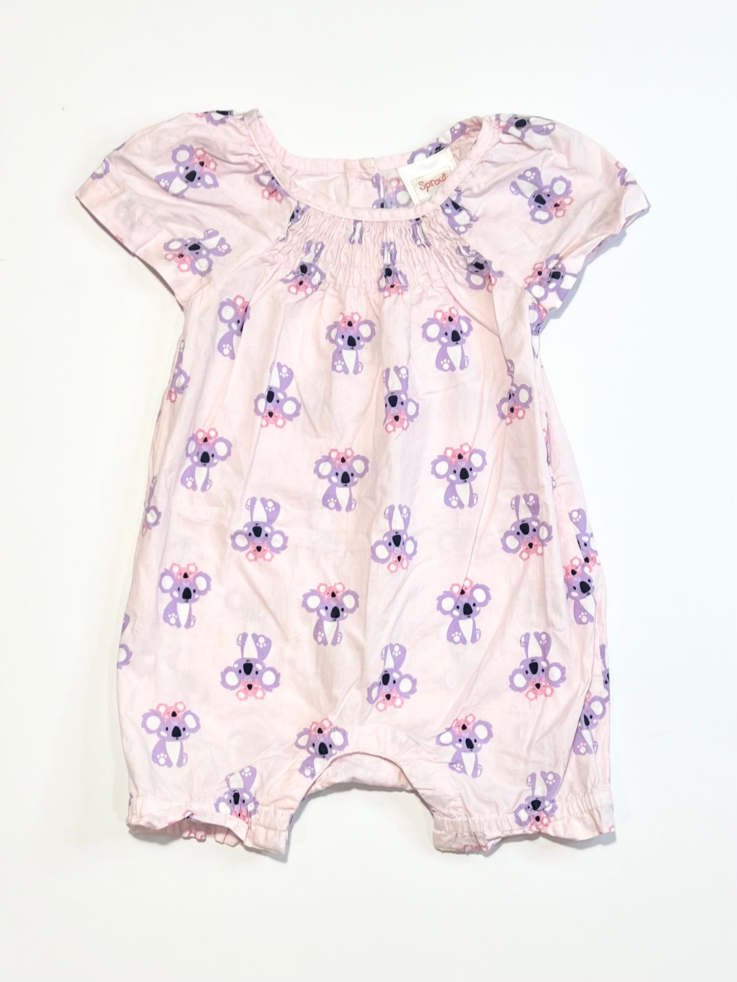 Koalas cotton romper - Size 0