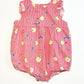 Striped floral romper - Size 0