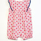 Floral jersey romper - Size 0