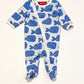 Whales zip onesie - Size 0000