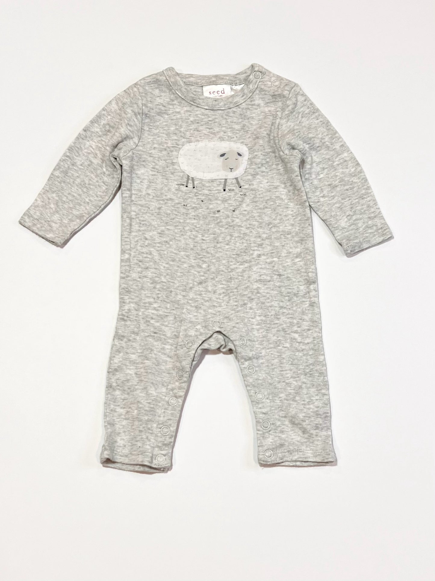 Grey sheep onesie - Size 0000