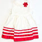 White ribbon dress - Size 0