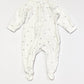 Grey leaf zip onesie - Size 0000