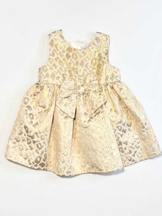 Animal print shimmer dress - Size 0