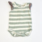 Striped knit bodysuit - Size 0000