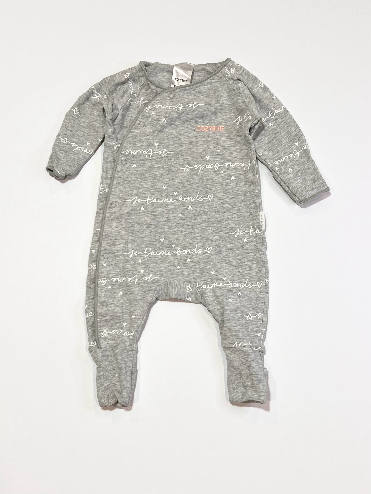 Grey Cosysuit - Size 0000