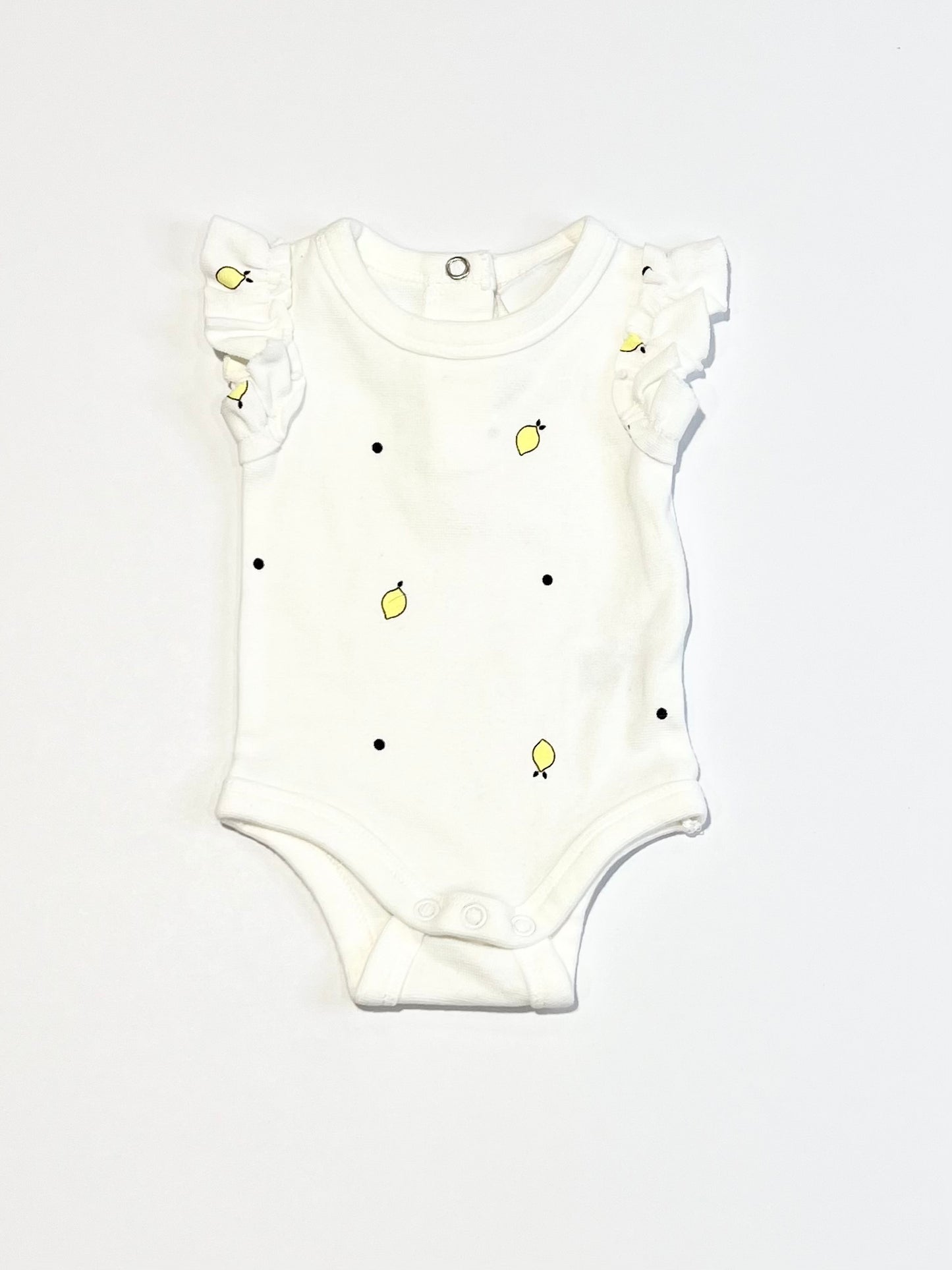 White lemons bodysuit - Size 0000