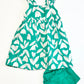 Floral cotton dress - Size 9-12 months