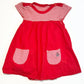 Striped jersey dress - Size 9-12 months