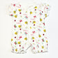 Bees and butterflies romper - Size 0000