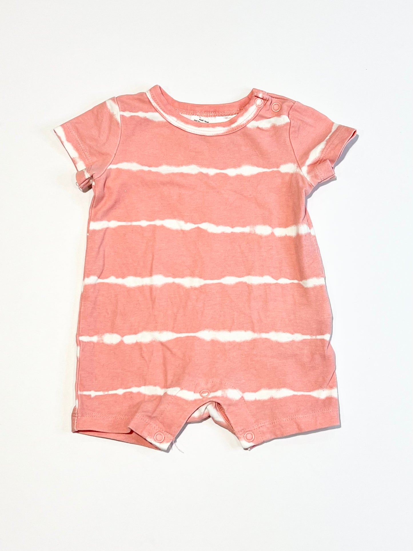 Pink romper - Size 0000