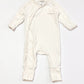 White ribbed Cosysuit - Size 0000