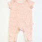 Ribbed hearts romper - Size 0000