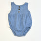 Blue bubble romper - Size 0000