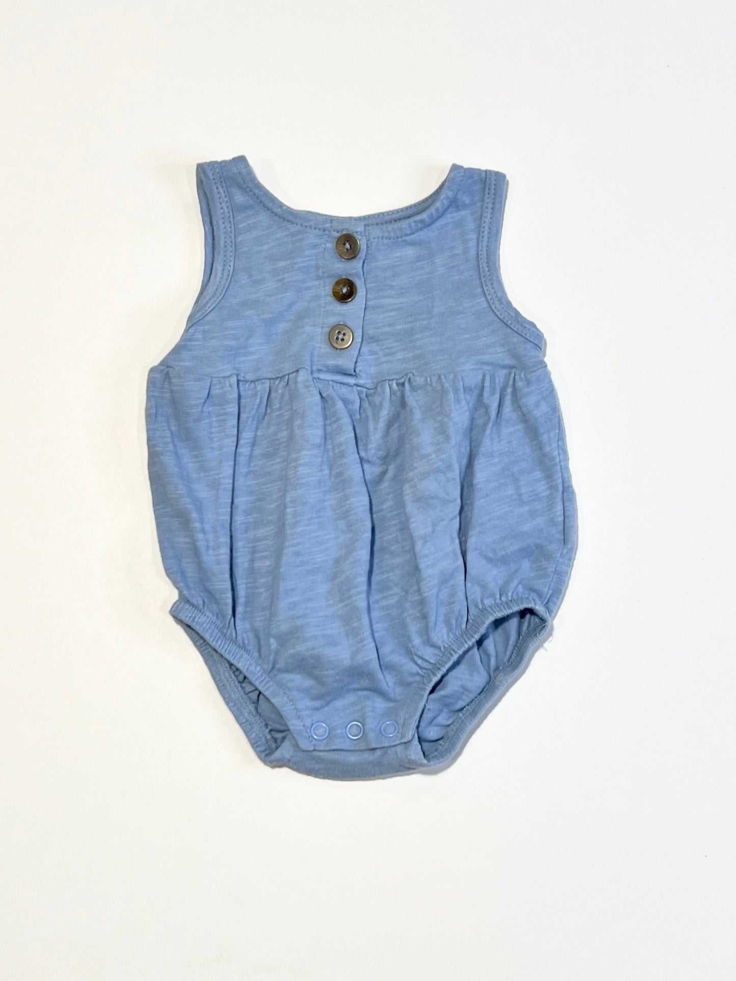 Blue bubble romper - Size 0000